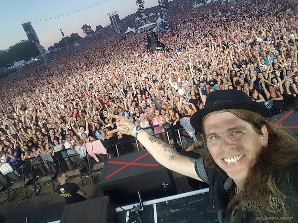 La foule lors de mon spectacle au FEQ 2019