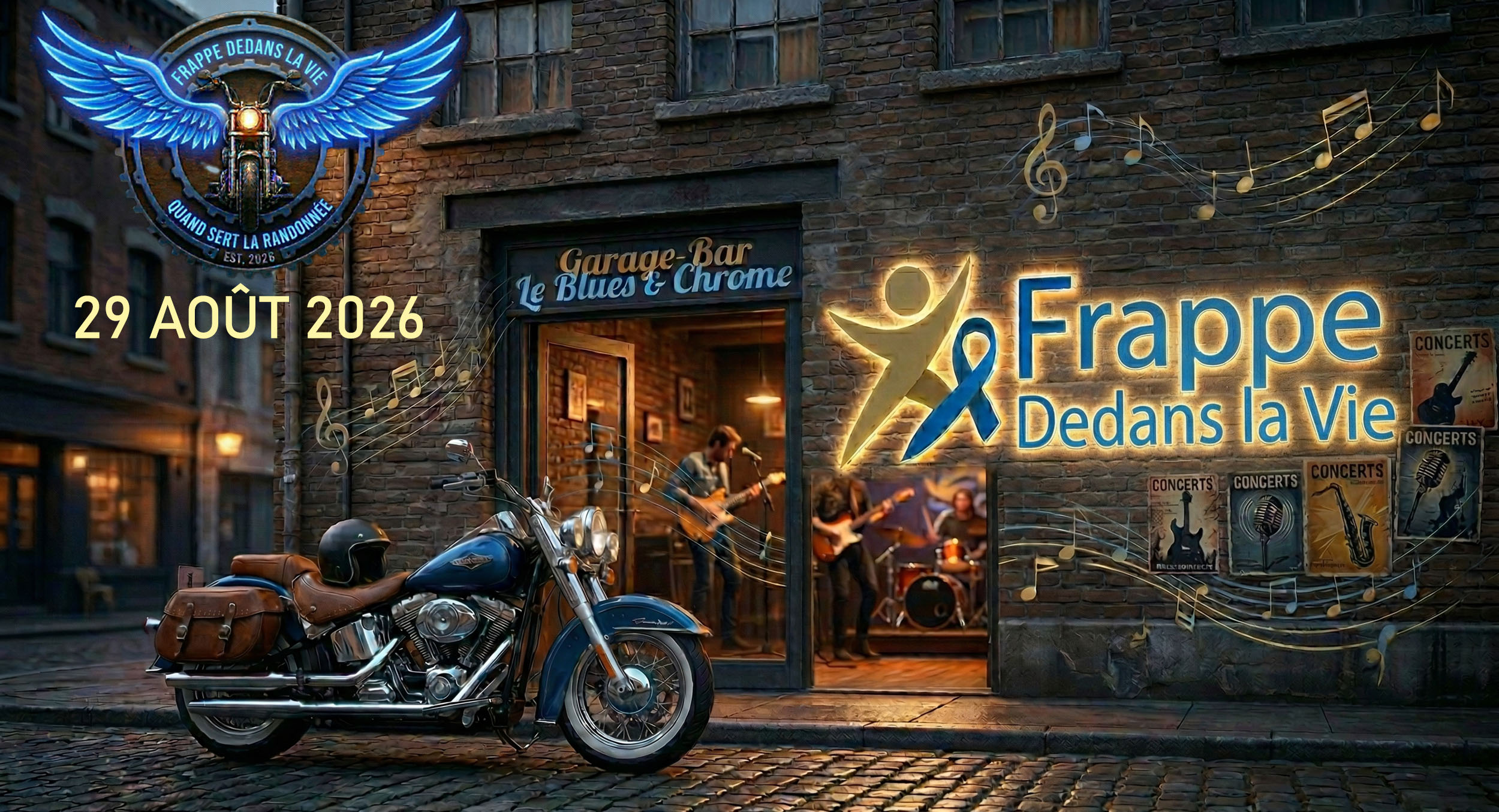 Frappe dedans la Vie